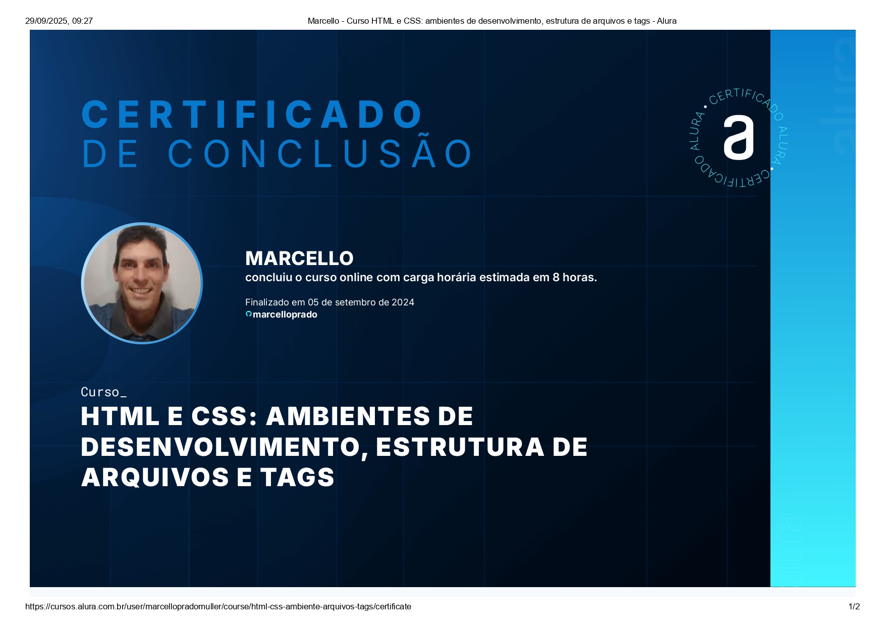 Certificado