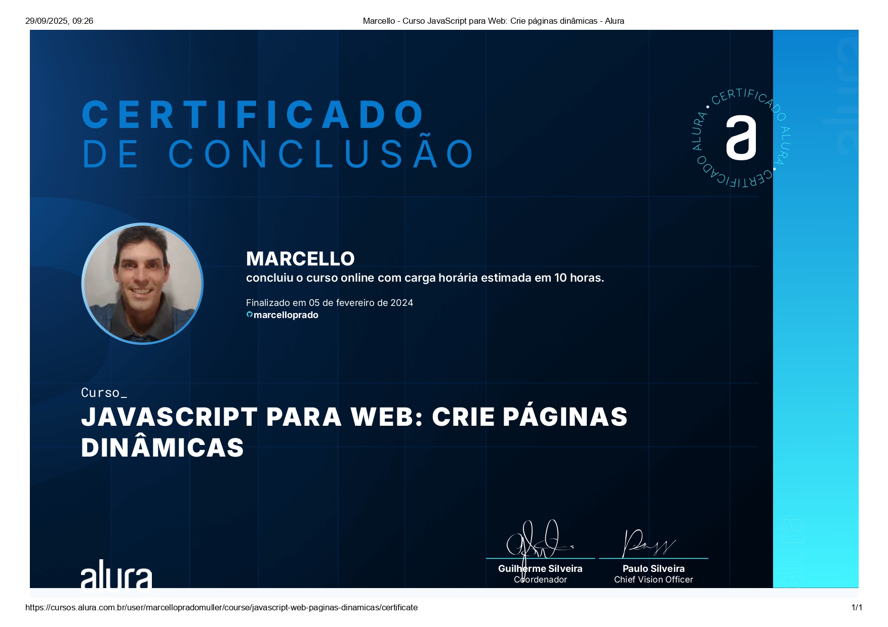 Certificado