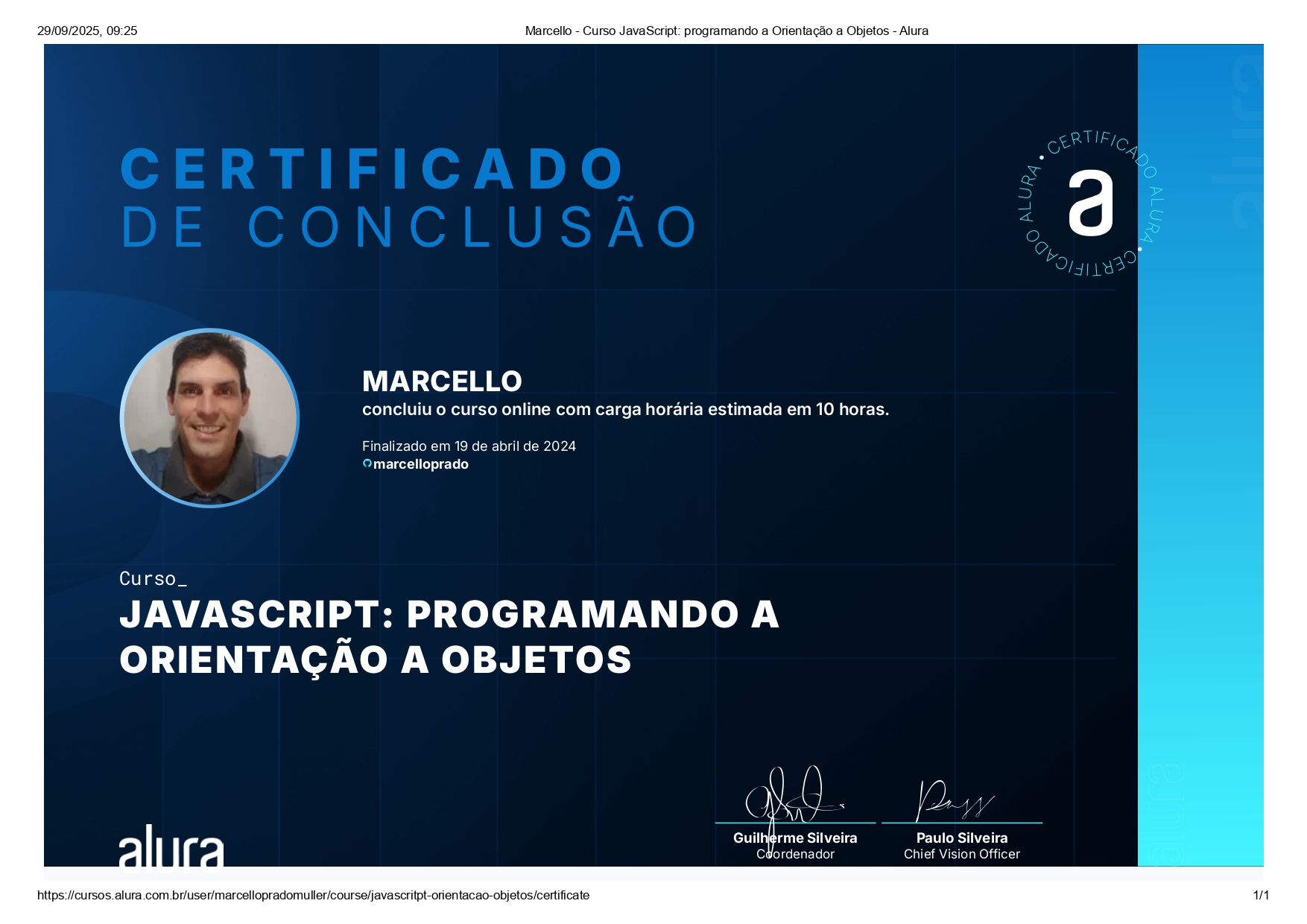 Certificado