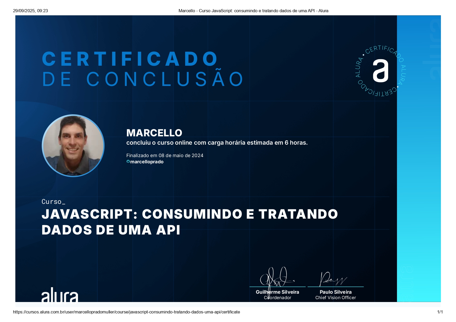 Certificado