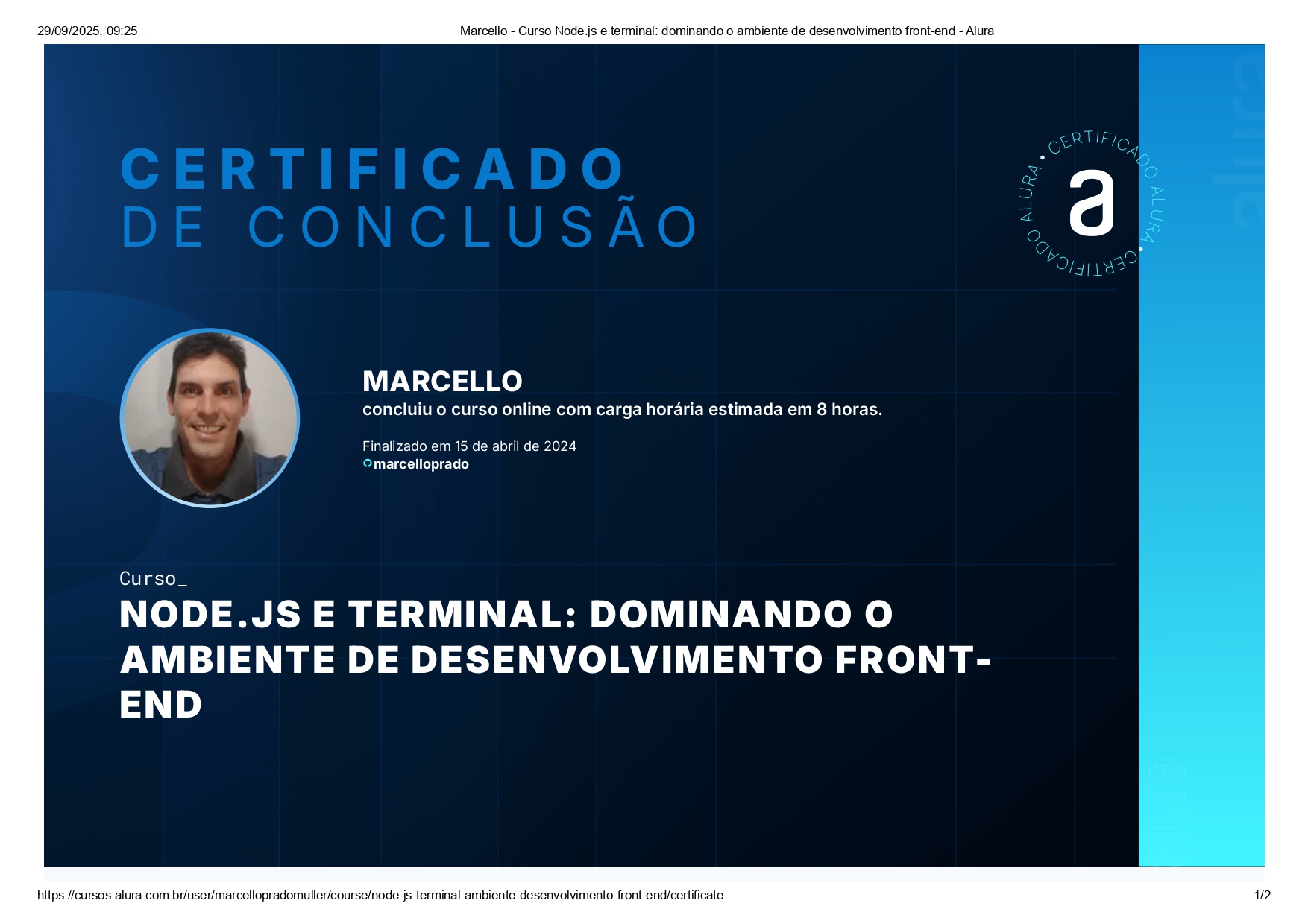 Certificado