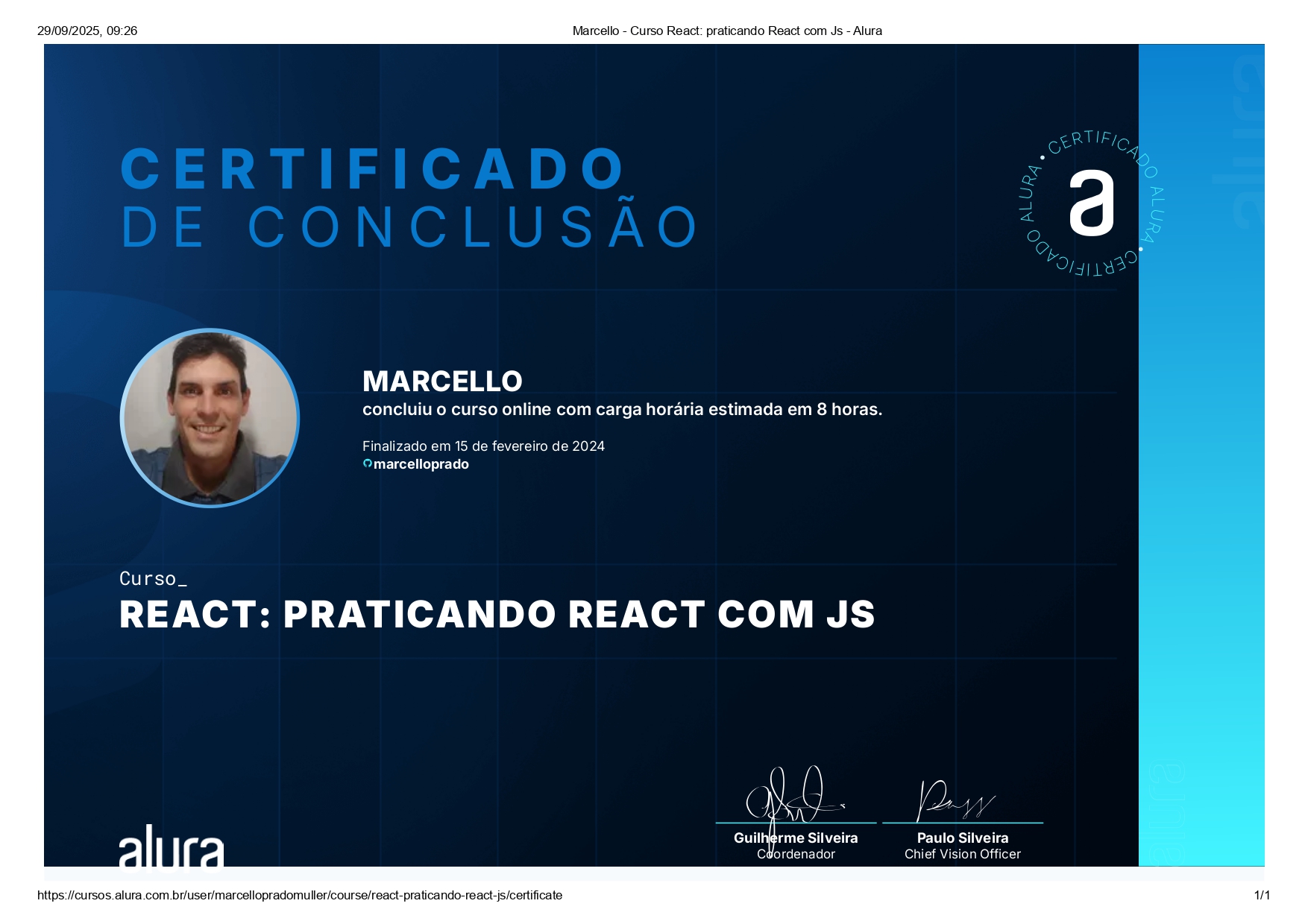 Certificado