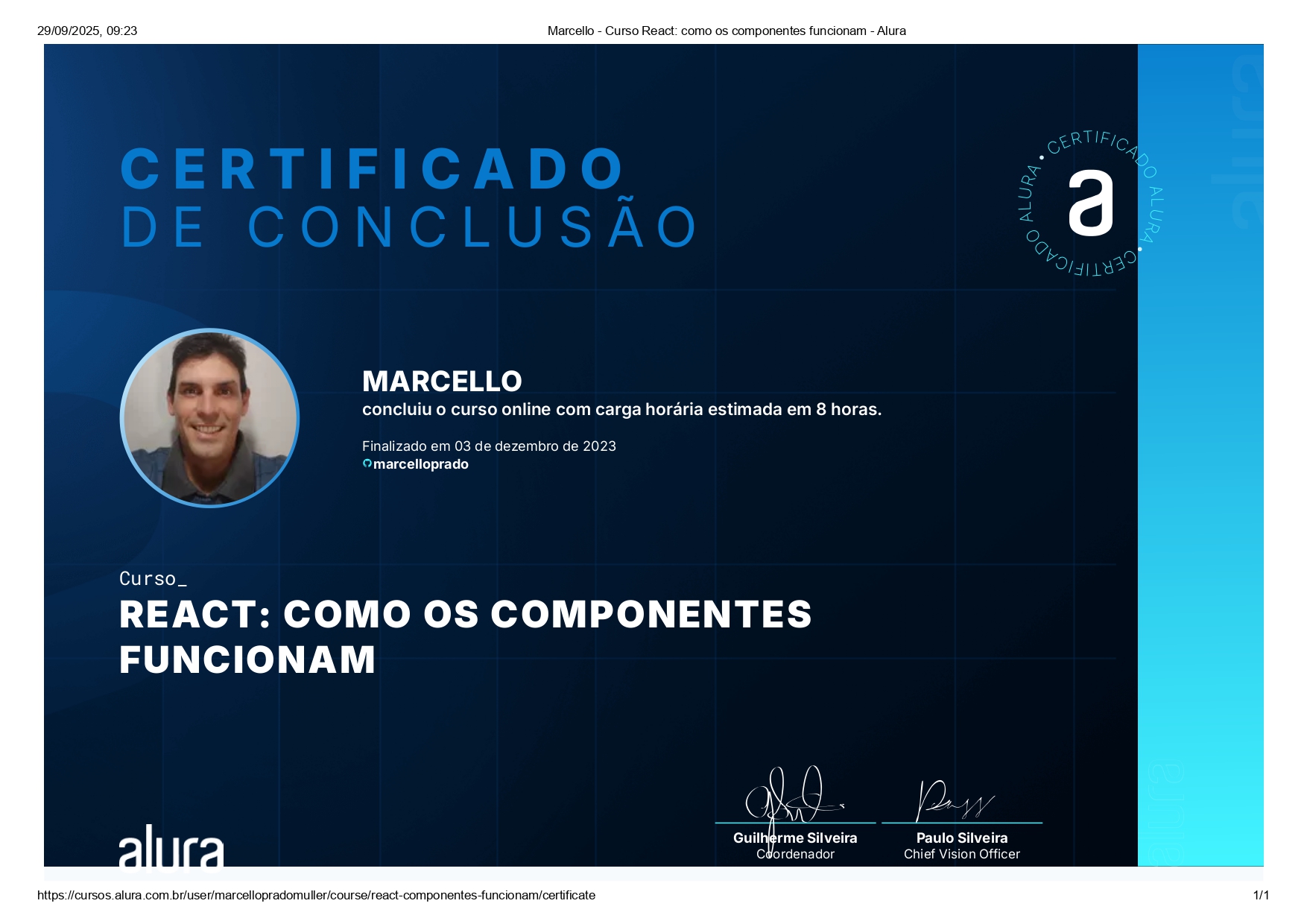 Certificado