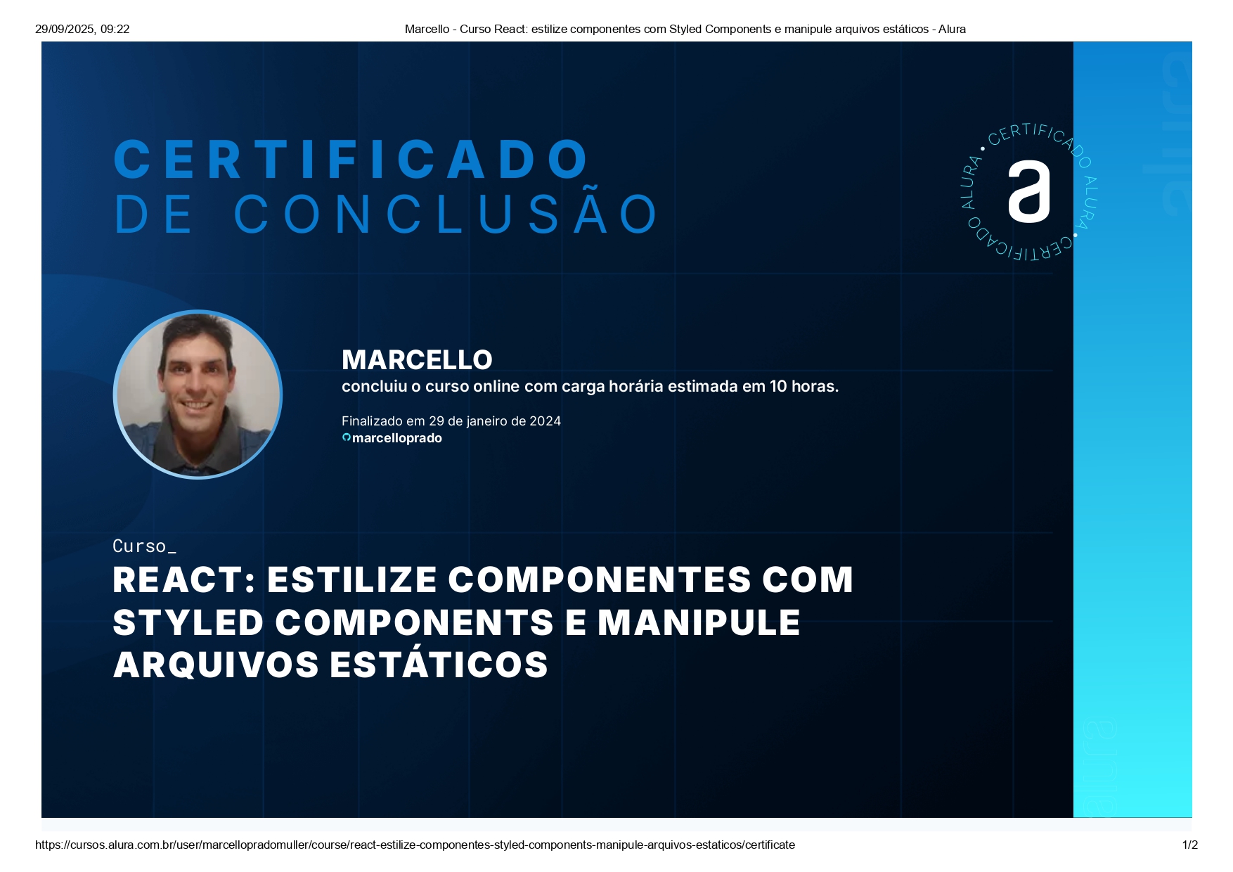 Certificado