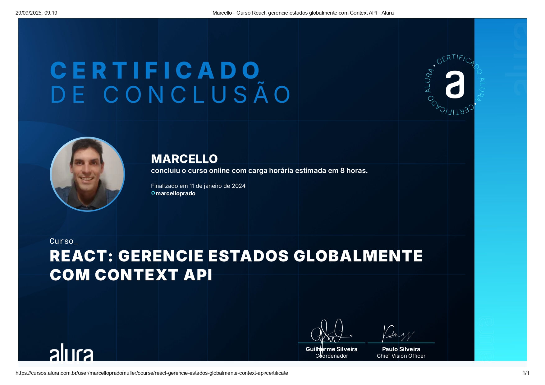 Certificado